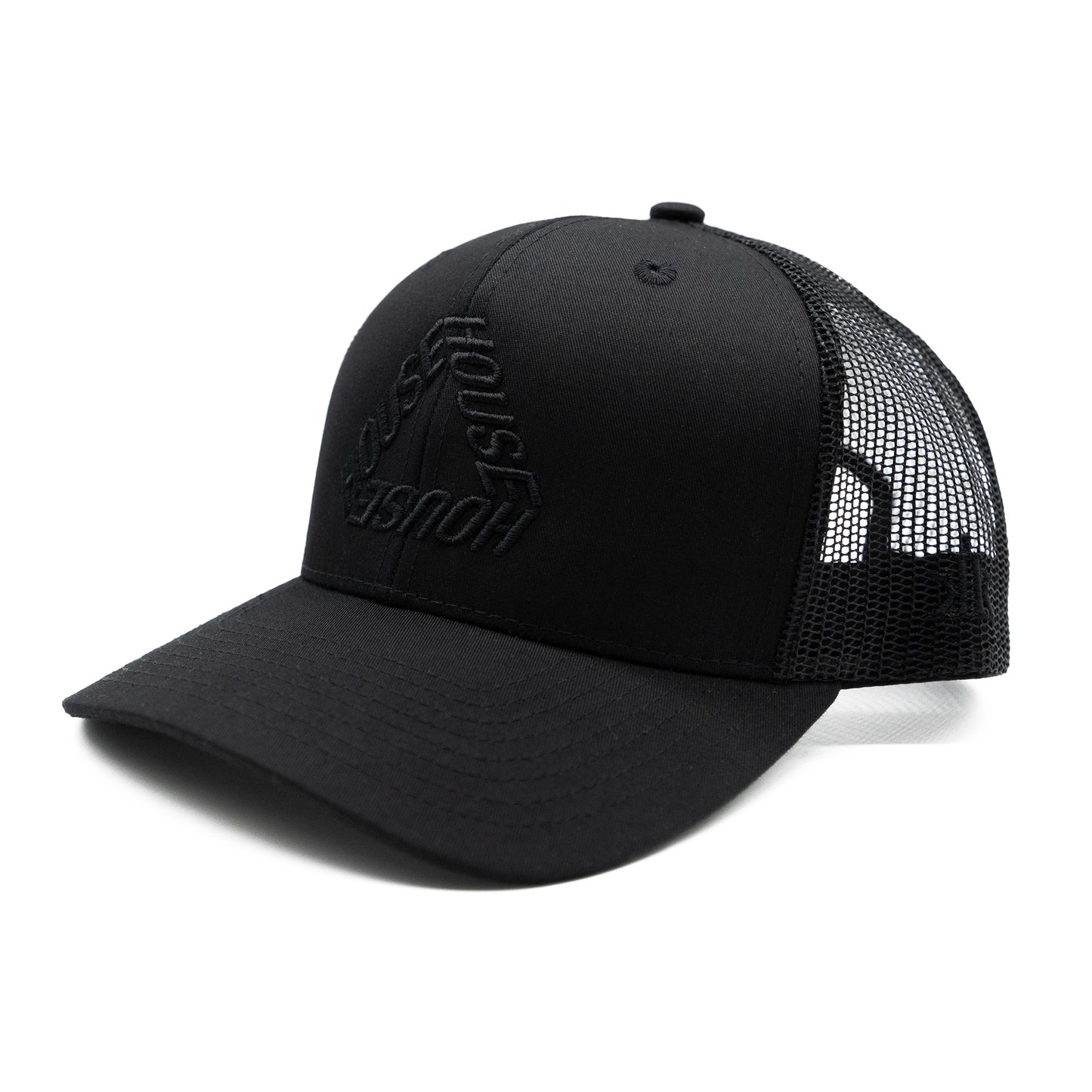 Tri House Trucker Hat / Black - IKendoit.Shop
