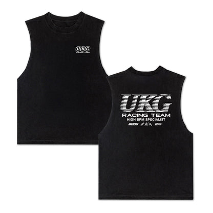UKG Racing Sleeveless Tee / Black Edge - IKendoit.Shop