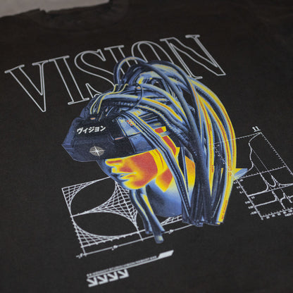 Reboot [Vision] Tee / Vintage Black - IKendoit.Shop