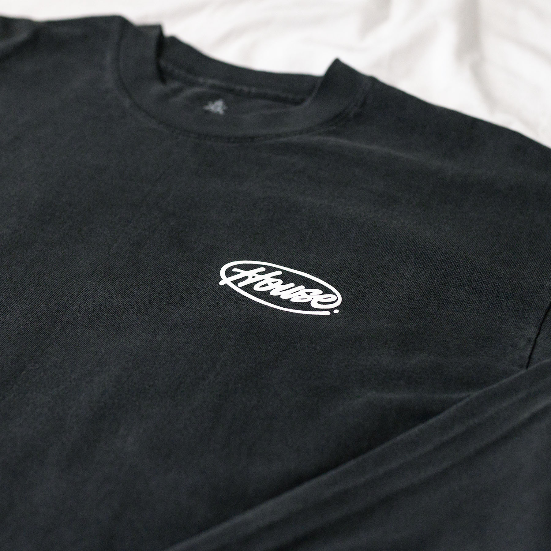 In The Beginning...[House] Long Sleeve / Vintage Black - IKendoit.Shop