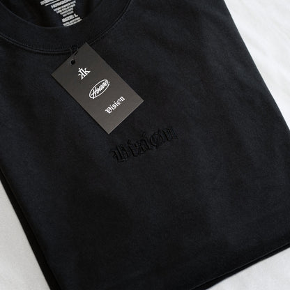 Olde [Vision] Faded Tee / Black Embroidery - IKendoit.Shop