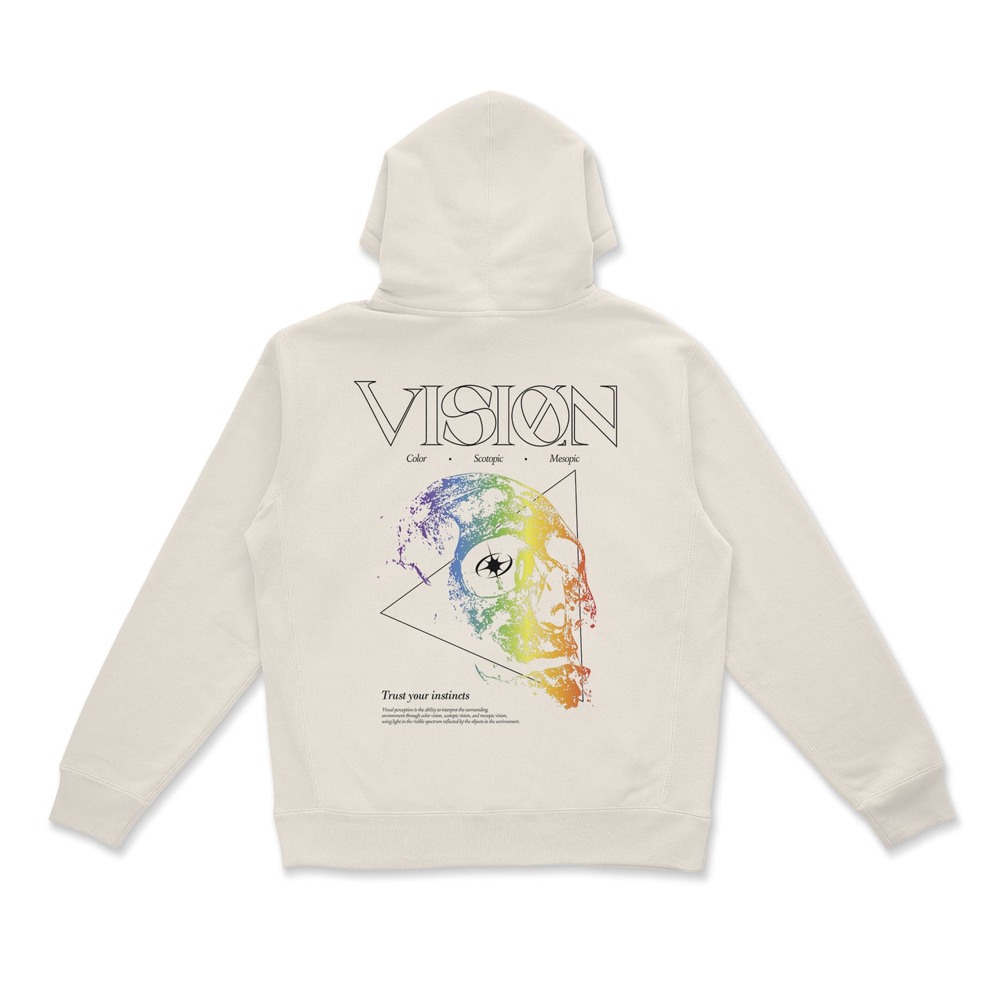 Visible Spectrum [Vision] Hoodie / Bone - IKendoit.Shop