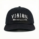 VISION "Rafu" (羅府) Arch Dad Hat / Black - IKendoit.Shop