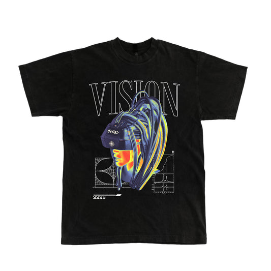 Reboot [Vision] Tee / Black - IKendoit.Shop