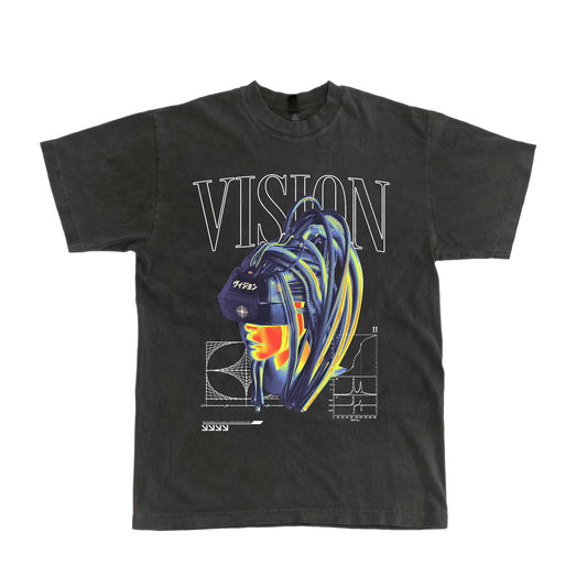 Reboot [Vision] Tee / Vintage Black - IKendoit.Shop
