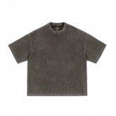 Boxy Waffle Tee / Sand Wash Gray - IKendoit.Shop