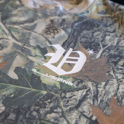 Illusions* Tee / Wood Camo