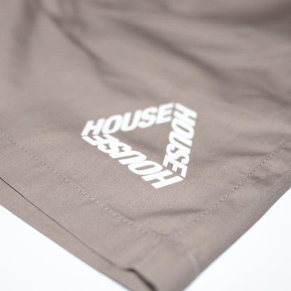 Tri-House [House] - Beach Shorts // Tan - IKendoit.Shop