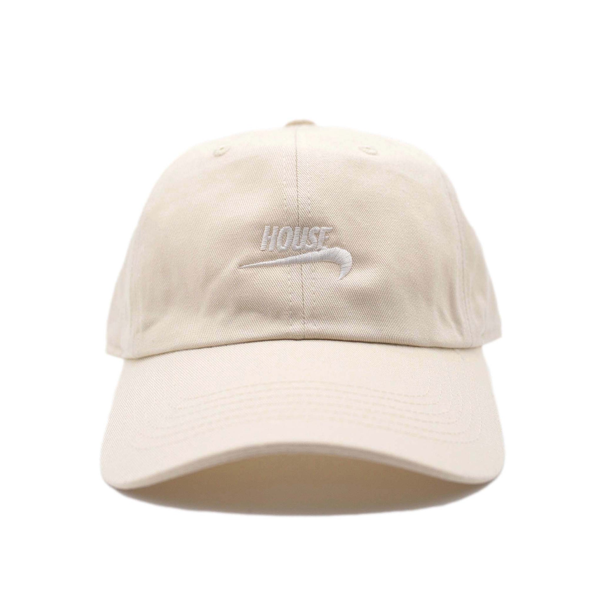 light beige cap