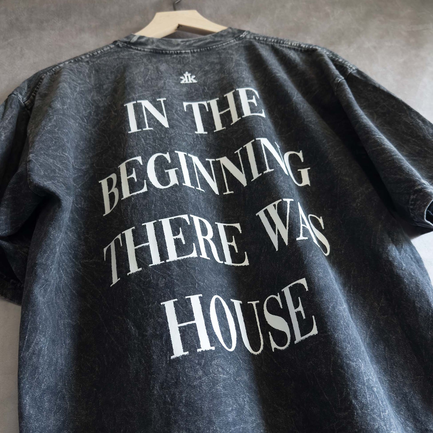 In The Beginning...[House] Tee / Carbon Black - IKendoit.Shop