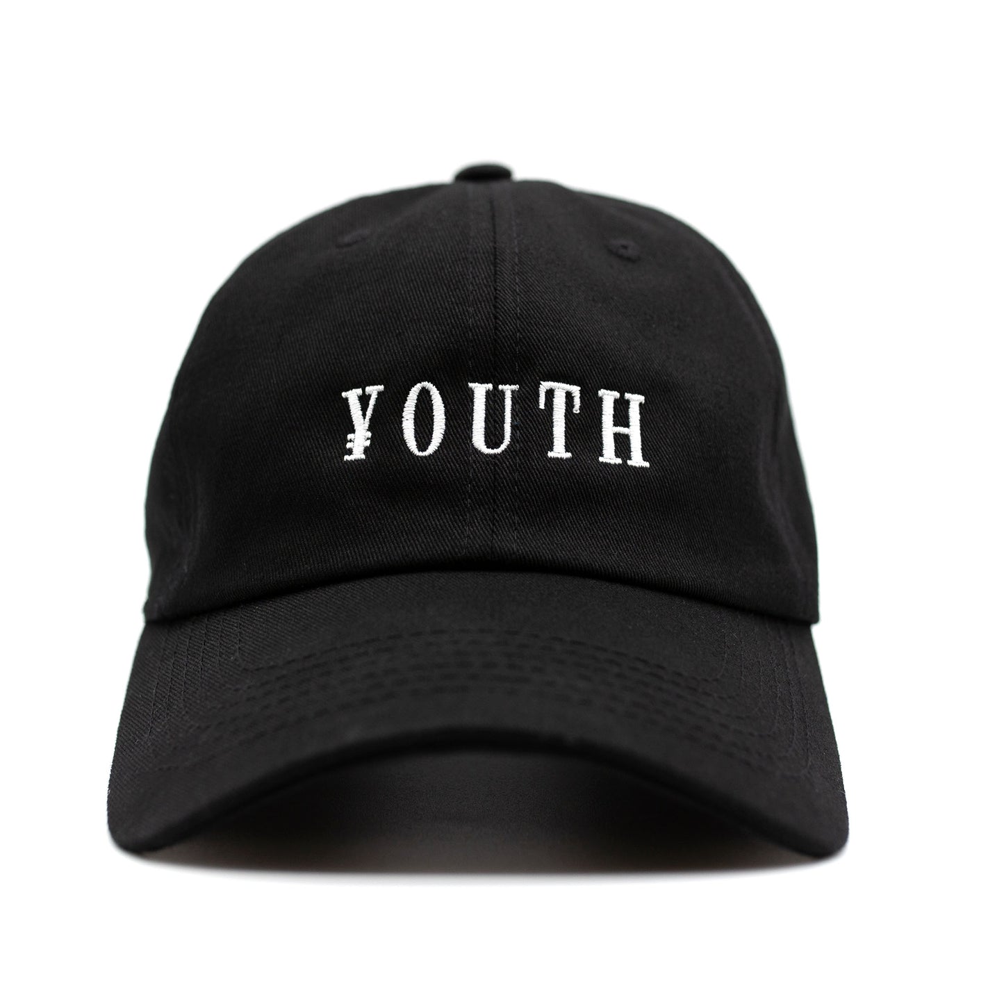 ¥OUTH Dad Hat // Black & White - IKendoit.Shop